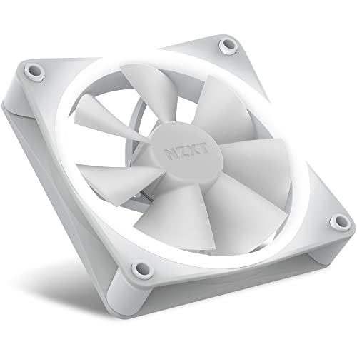 Image of NZXT AER F120 RGB White - High Performance Airflow Fans - Single