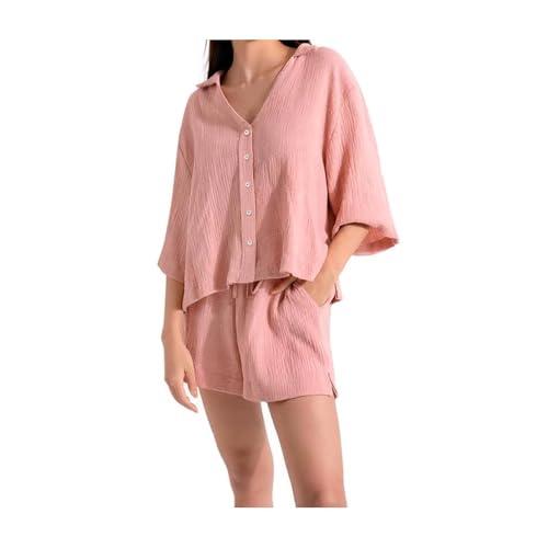 [WRJAHCG] ���f�B�[�X �p�W���}�Z�b�g ���� �{�^���_�E�� �V���c���V���[�g�p���c �s���N �ȃ��[���E�F�A ������ ���f�B�[�X ��[�ނ������[���f�B�[�X �㉺�Z�b�g,L(50~60kg)