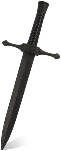 16" PU Foam Sword Prop -Medieval Knight Fake Dagger Role-Play Cos...