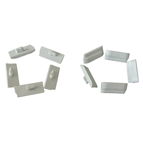 JRL 10pcs Chain Guide Bumper Strip for STIHL 024 029 MS360 MS380 MS640 1121 648 6610