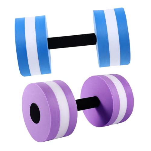 SUPVOX 2piezas Mancuernas Flotantes Acuáticas De Eva para Ejercicio Piscina Pesas De Agua para Aeróbicos Y Entrenamiento De Resistencia para Edades Y Deportes Acuáticos