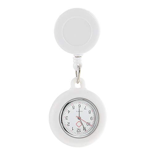Relógio de Bolso de Silicone Relógios de enfermagem unissex Relógios de enfermagem Relógio de bolso