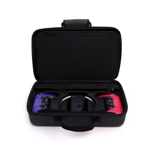 Image of New World Storage Bag for PS5 Slim , for PS5 Slim Travel Bag Carry Case ,Waterproof Shoulder Bag for PlayStation 5 Slim with Both Side Storage Compartment, PS 5 Slim Accessories