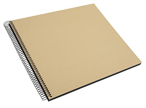 goldbuch Bella Vista 25 506 Spiral Album, Beige Photo Album 35 x 30 cm, Photo Album with 40 Black Pages - Image 2