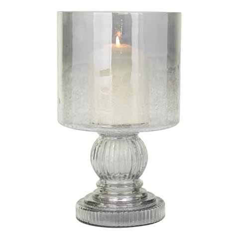 Deco 79 Traditional Glass Cylinder Hurricane Lamp Cover
