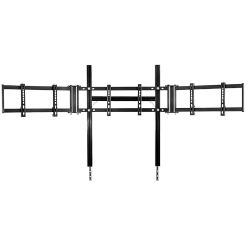 Marada Aluminum Profile 8040 Cockpit Triple Monitor Stand