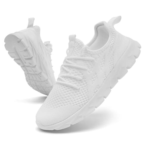 Men Slip On Running Shoes Lightweight Breathable Tennis Gym Sneakers Cushioned Sports Comfort for Walking Training Leisure Design