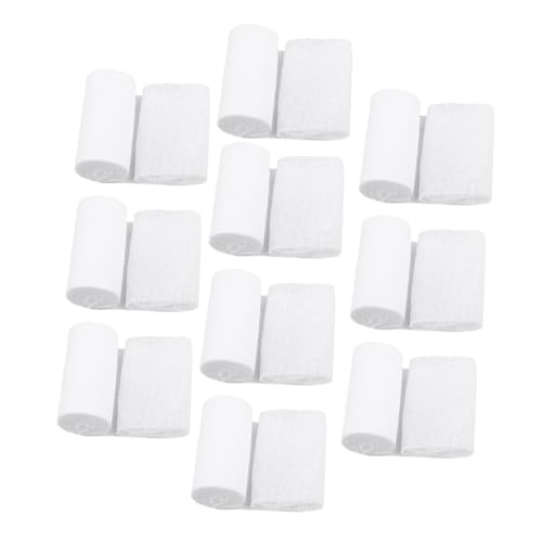 Rollos de Gasa Desechables 10 piezas 8x600cm Venda Conformable para Primeros Auxilios y Entrenamiento Deportivo miniatura 1