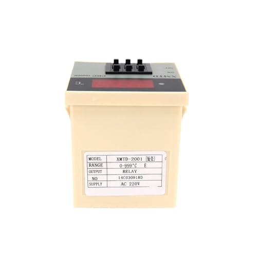 Thermostat numérique PID XMTD-2001 boîtier 75x75 mm pour thermocouple K 220V