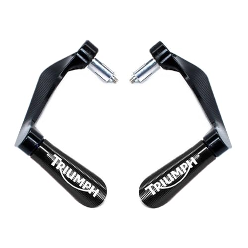Motorrad-lenkerschützer for Triumph Speed Triple 955i Sprint 1050 Straße Motorrad Bogen Lenker Protector Bremse Kupplung Schutz Fall Bar Handschutz griffschutz handguards(Black)