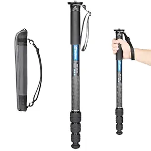 Leofoto MP-364C 4 Section CF Travel Monopod Carbon Fiber 67