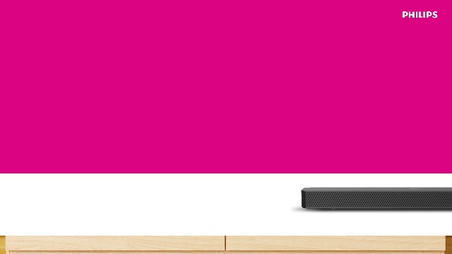 PHILIPS, Soundbar, TAB4000, Aparelho de Áudio para TV com