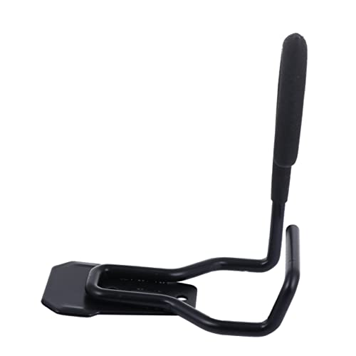 Toyvian 1 Pieza gancho de bicicleta ganchos para bicicletas colgador de bicicleta colgadores de bicicletas para garaje portavasos planchar Negro