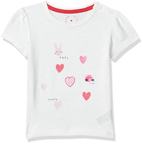 Image of Mothercare Baby-Girl's Relaxed Fit Round Neck TEE