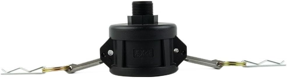 Noa Store IBC Tote Tank Drain Adapter, Polypropylene Material, 2 inch Camlock Fitting, Leak Proof Connector, Application