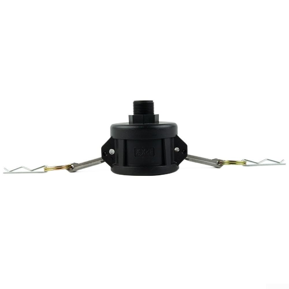 Noa Store IBC Tote Tank Drain Adapter, Polypropylene Material, 2 inch Camlock Fitting, Leak Proof Connector, Application