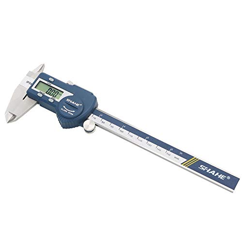 Pie De Rey Acero Inoxidable endurecido 0-150 mm Calibrador Digital Messschieber Caliper Vernier Electronic Micrometro 72 (Color : 0 200mm)