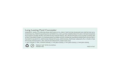 MONCARLINO Long Lasting Fluid Concealer, Dark, 0.27 Fluid Ounce
