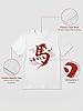 Chinese New Year 2026 Fire Horse Year of The Horse 2026 Festive Red Design for Women Classic Fit T-Shirt (White, 3XL) #4