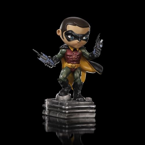 Robin Batman Forever Minico Iron Studios statuette peinte à la main - 3