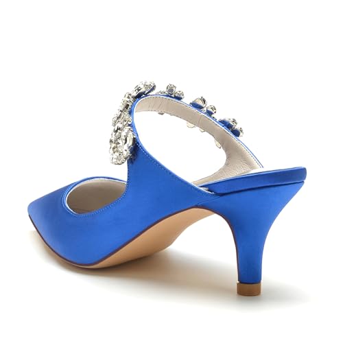 Chaussures de mariée sexy à bout pointu strass et stiletto FGRID