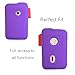 Silicone Case for Yoto Mini Player, Adventure Jacket with Wrist Lanyard Protective Skin Cover for Yoto Mini Accessories for Kids, Purple