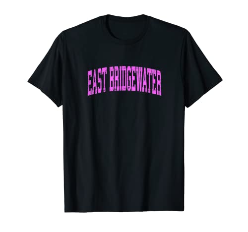Deportes deportivos vintage de East Bridgewater Massachusetts MA Camiseta