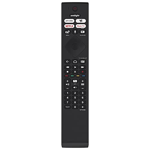 ALLIMITY Remote Control Compatible with Philips TV 43PUS8807 50PUS8807 55PUS8807 65PUS8807 75PUS8807 86PUS8807 50PUS8807 43PUS8807 43PUS8505 43PUS8535 43PUS8555 650LED856 50PUS8807/12 43PUS8807/12