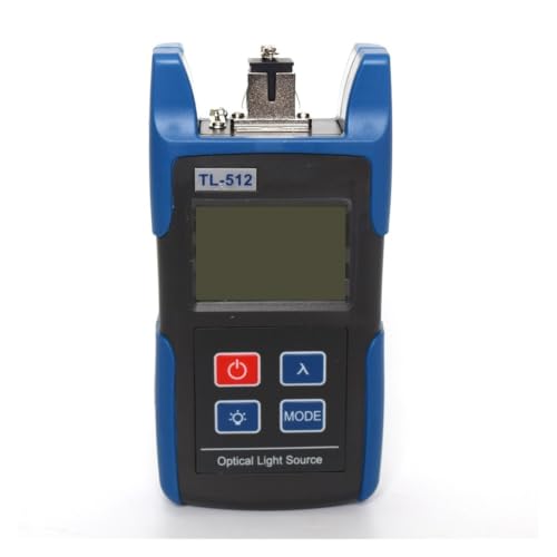 Probador de potencia óptica monomodo 1310/1550nm TL512 con conector SC de bajo error