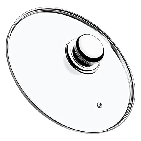 Schlosserei Bayerwald Glasdeckel, Topfdeckel mit Metall-Griff Cover