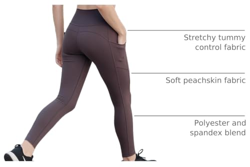 Image of SATINA High Waisted Leggings for Women - Comfortable and Stretchy in Versatile Sizes and Colors