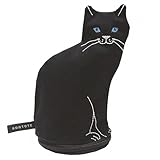 [ルートート] ネコ型 ポーチ 底ファスナー EU ウィズルー オスワリネコ 1117