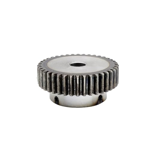 Bevel Gear Pinion Hardware Mechanical 1pcs Spur Gear 1.5M50T Bore Size 10/12/15/16/17/20mm Pinion Gear Low Carbon Steel Gear Wheel for Motor(16mm)