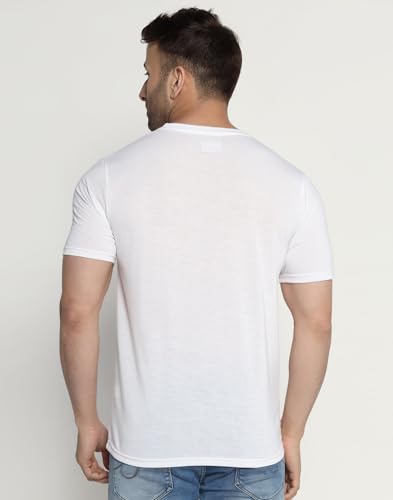 Image of INKKR Men's Solid Regular Fit T-Shirt