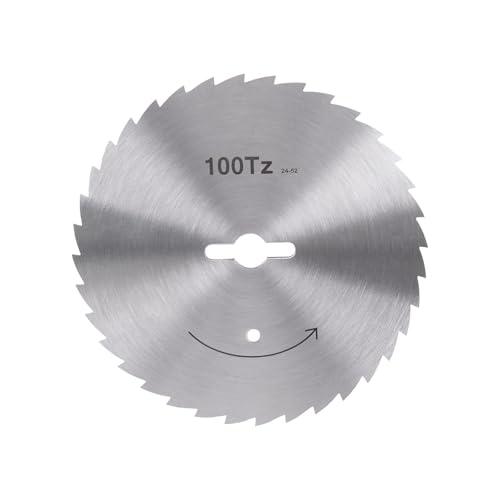 Rismanor 100Mm Shawarma Knife Electric Kebab Slicer Replacement Blades for Doner Kebab Gyro Slicer (Serrated Blade)