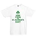 lepni.me Dziecięcy t-shirt dla chłopców i dziewczynek, zachowaj spokój, jest St Patrick