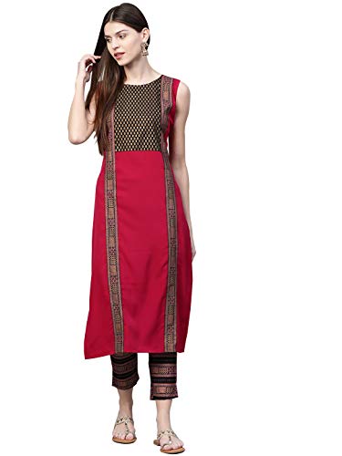 Image of ZIYAA Women's Crepe Salwar Suit Set