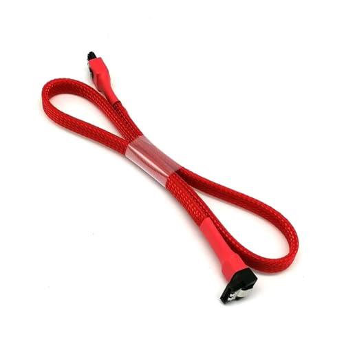 Cable SATA III de datos 6GB/s 45 cm ángulo 90 grados blanco miniatura 5
