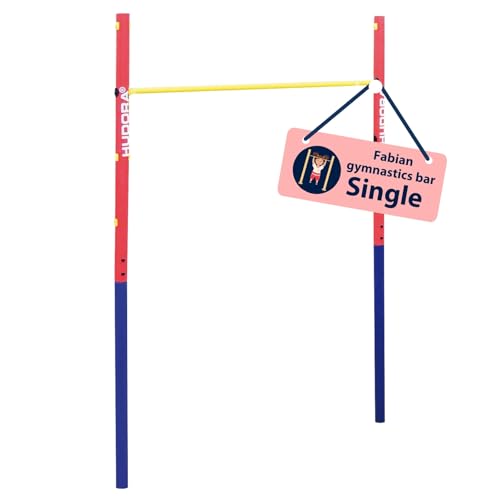 HUDORA Gymnastics Bar Fabian Standard/Pro - Single/double gymnastics bar for children & adults - 4...