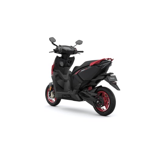 Image of Simple Energy ONE Electric Scooter | 265 km Range | 115 km /h Top Speed | 5kWh Battery | Brazen X (Black and Red)| Advance Booking for Ex-Showroom