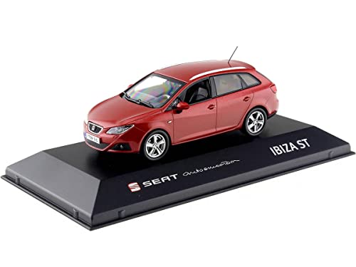  Ixo Models Seat Ibiza ST Dakota Red 1:43 Seat Auto Emozione 06
