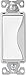 EATON 9504WS Switch Quiet Decr 4Way 15A Ws, White Satin