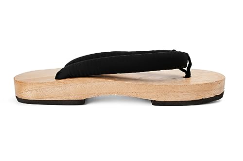 Image of Japanese Wooden Clogs Geta Slippers