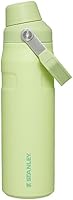 Stanley IceFlow Fast Flow Water Bottle 24 oz | Angled Spout Lid | Lightweight and Leakproof for Travel and Sports | Insulated Stainless Steel | BPA-Free | Citron