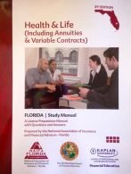 Florida Health & Life (Including Annuities & Variable Contracts) 31st Edition Study Manual 1475444141 Book Cover