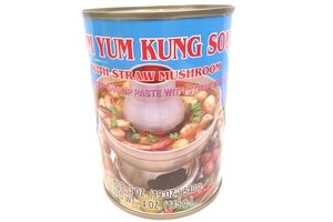 ctf brand tom yum kung soup with spices & straw mushroom (instant soup shrimp paste with straw mushroom) - 190z
