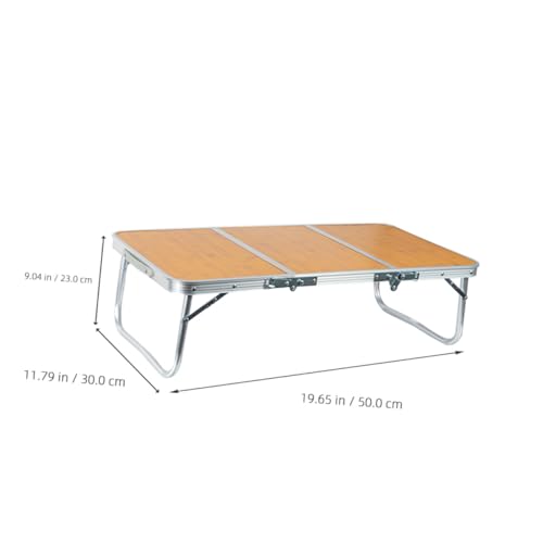 Table de camping Milisten compacte pour manger stablement en plein air - 4
