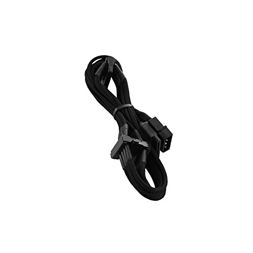 CableMod ModFlex Molex to 4 x SATA Power 80cm/20cm (Black)