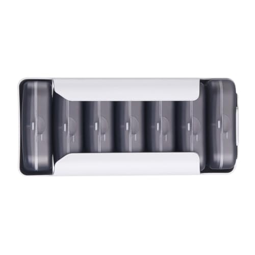 Pilulier portable anti-oubli à compartiments amovibles pour le voyage