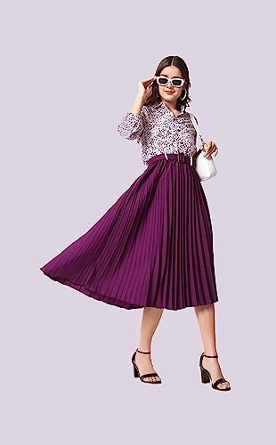 Image of ZWERLON Girl's A-line Midi Dress